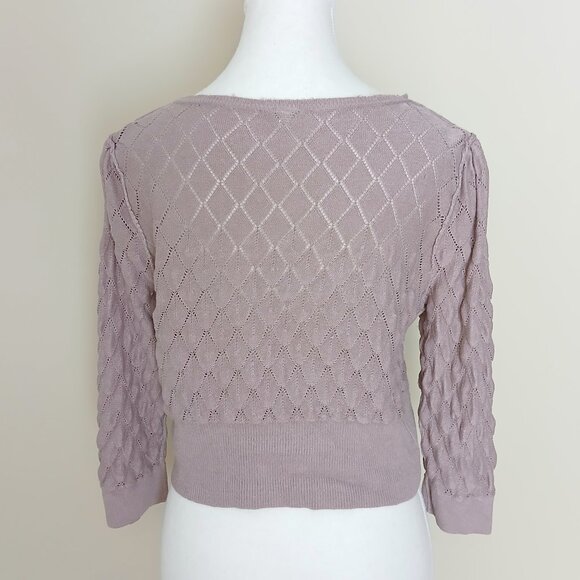 Free People Ruffled Cardigan Size Small - Picture 5 of 9